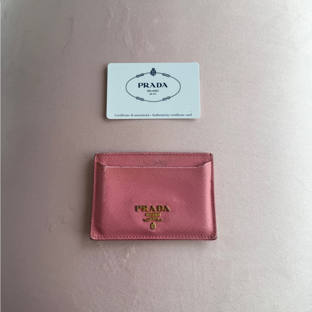 Prada Pink Key & Card Holder - Picture 3 of 6